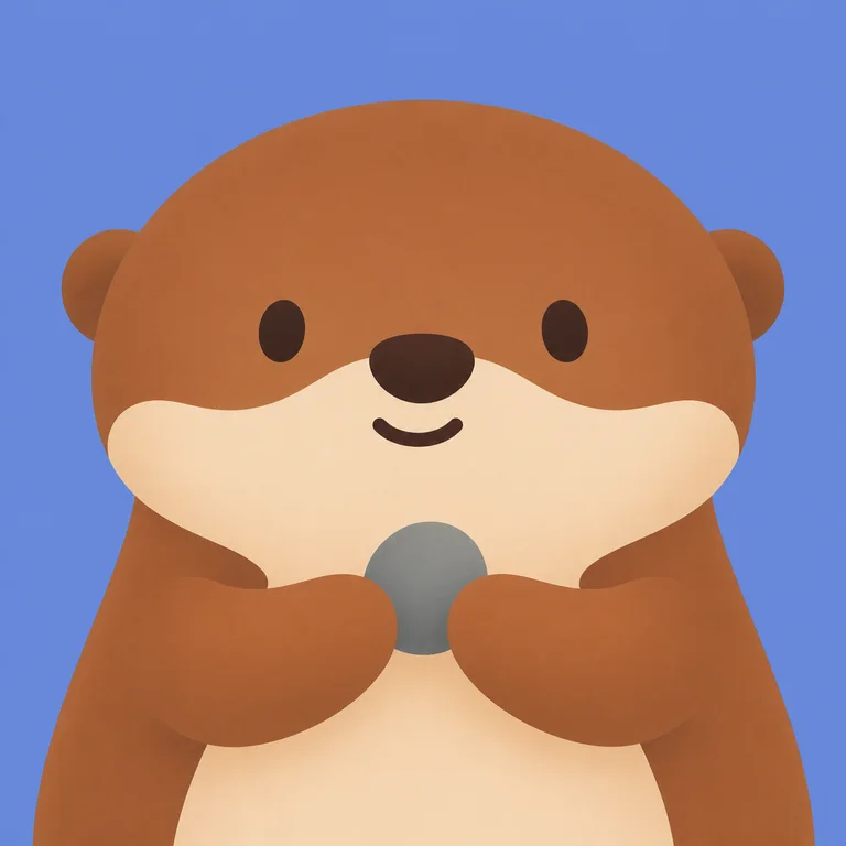 Sea Otter Fog Blue