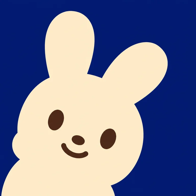 兔子椭圆头部左侧