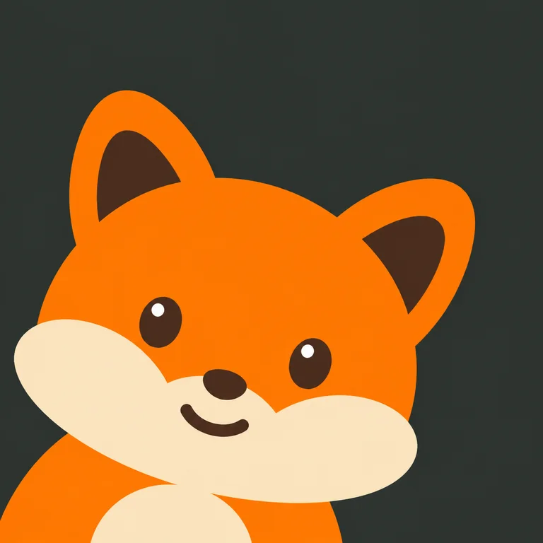 Fox Round Face Left