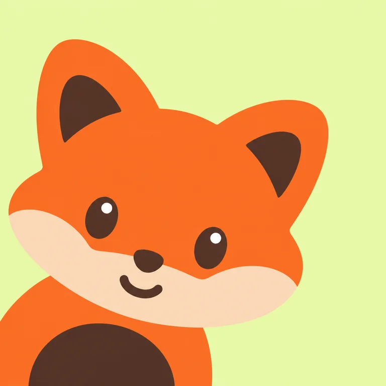 Fox Large Ears Left