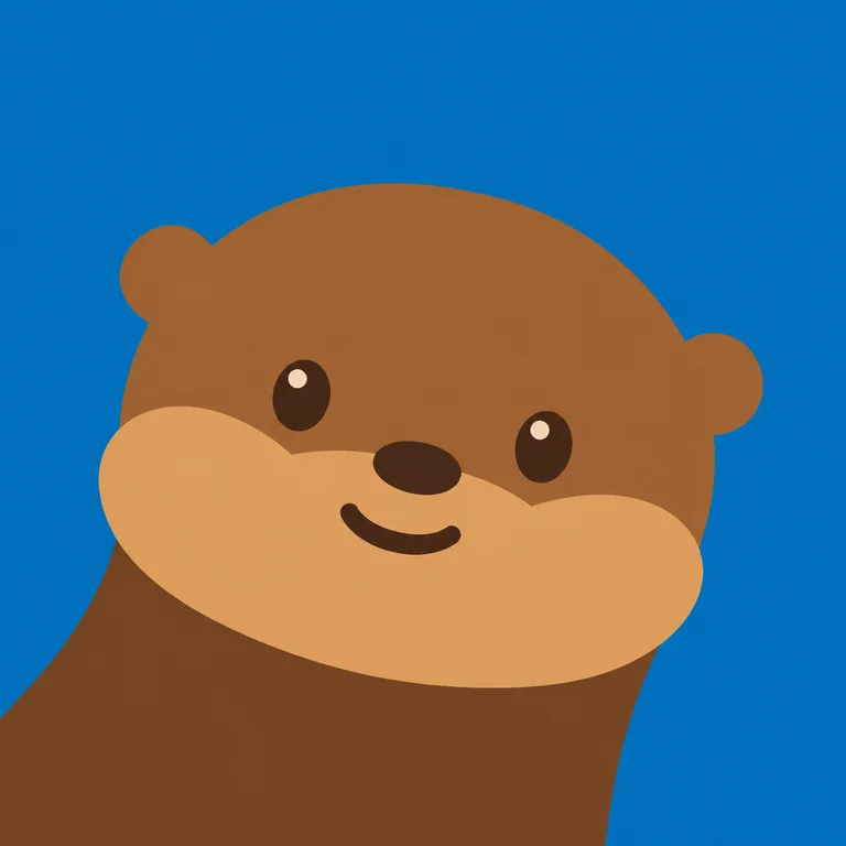Otter Low Face Left