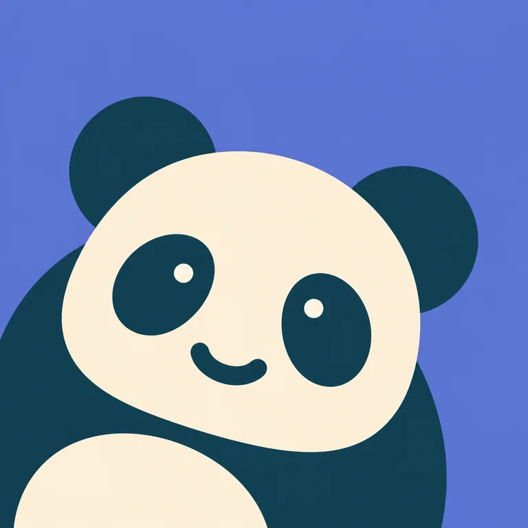 Wide Cheek Panda