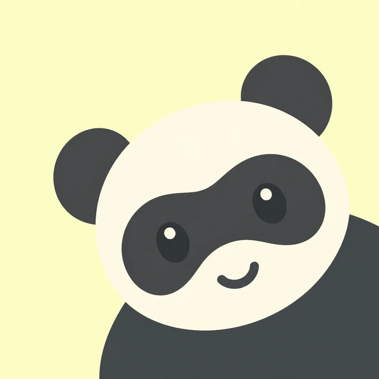 Soft Mask Panda
