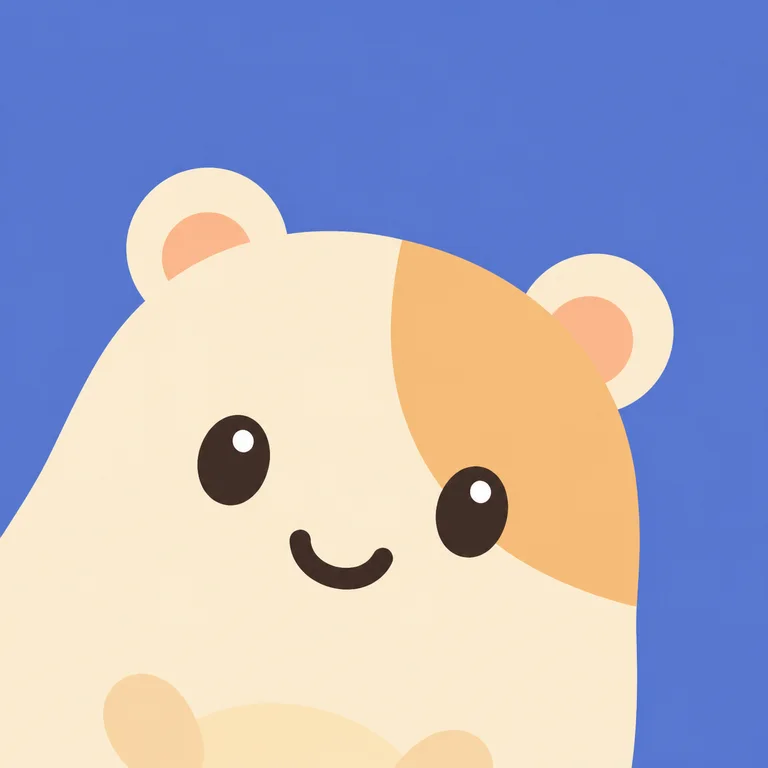 Cream Hamster