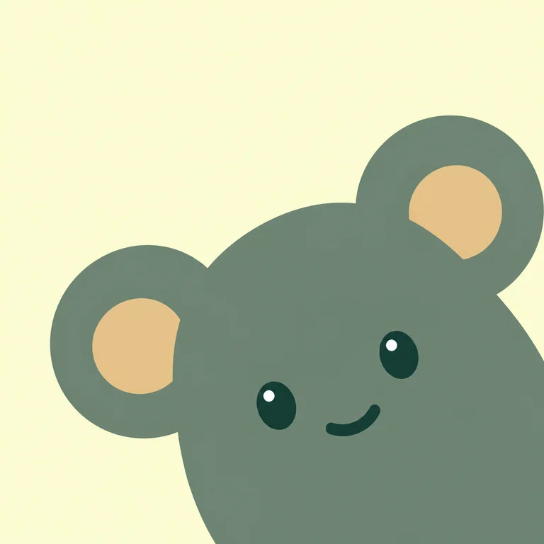 Large Round Ear Koala