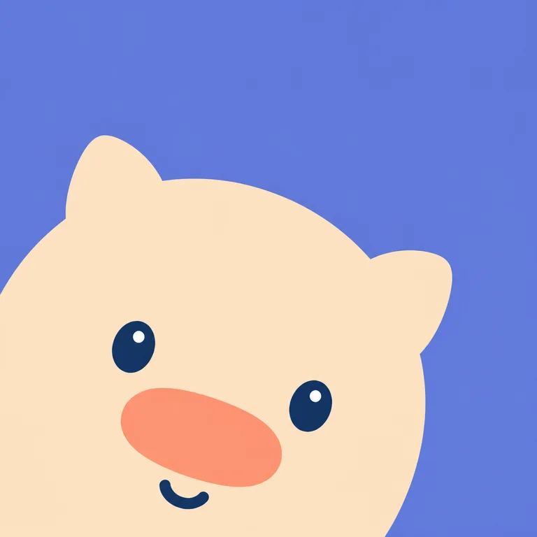 Pig Shy Peek
