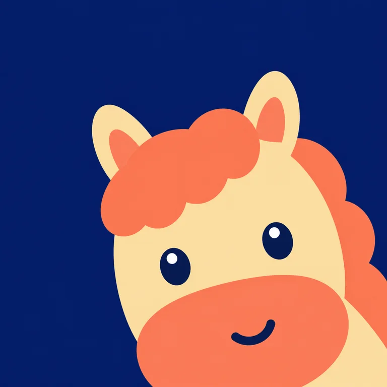 Horse Gentle Smile