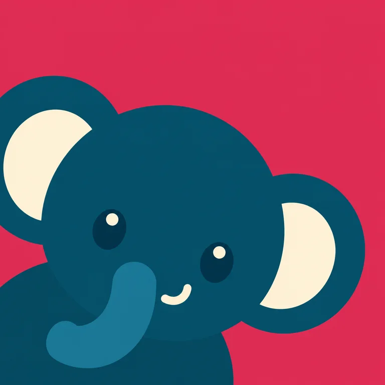 Elephant Cheerful
