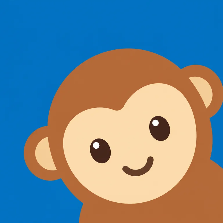 Monkey Cheerful