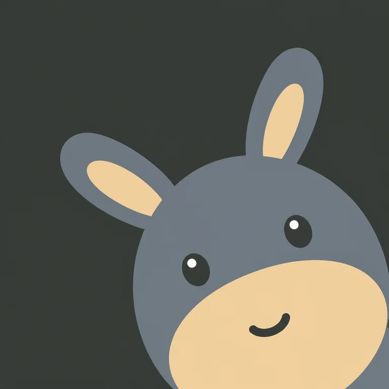 Donkey Gentle Smile