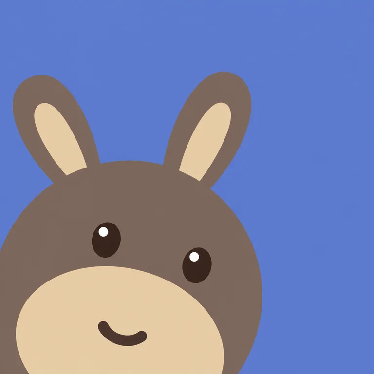 Donkey Curious Peek