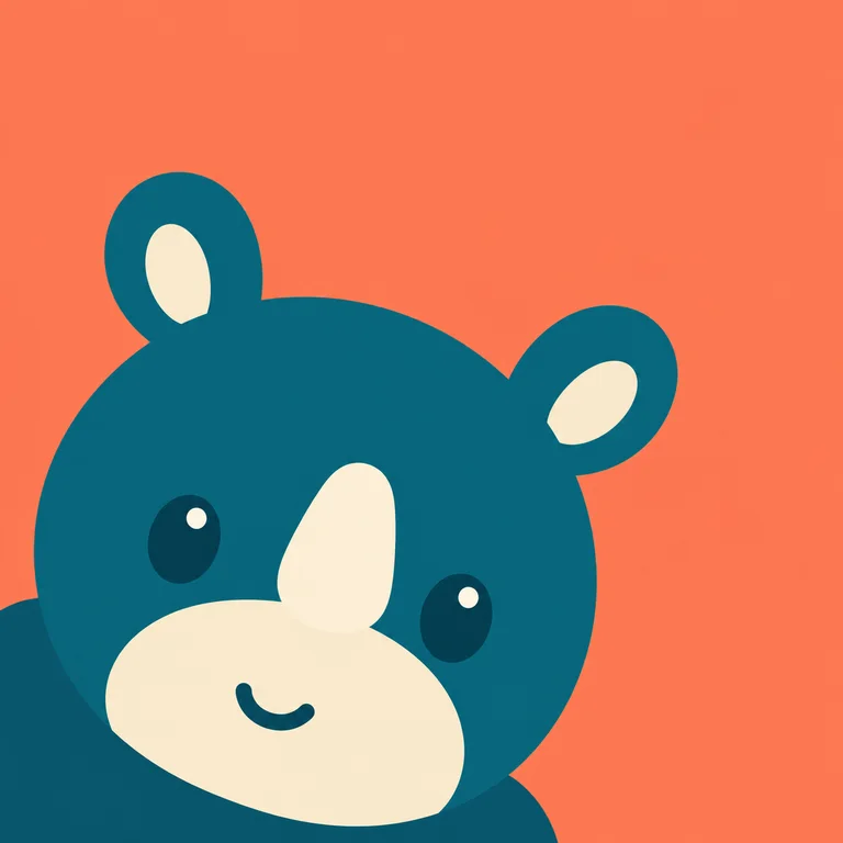Rhinoceros Shy Peek