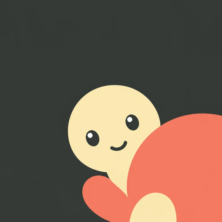 Turtle Shy Peek