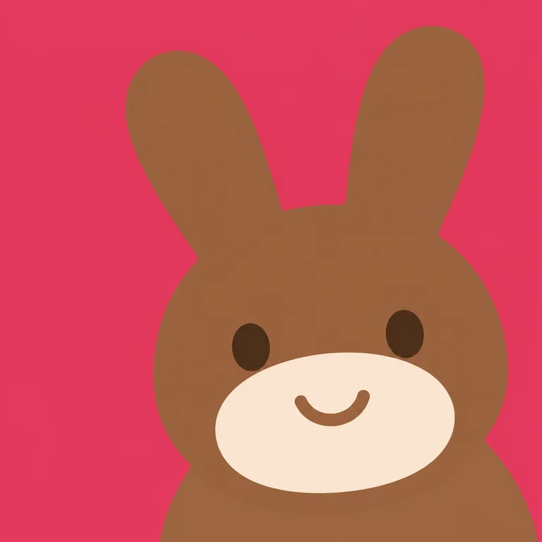 Brown Upright Rabbit