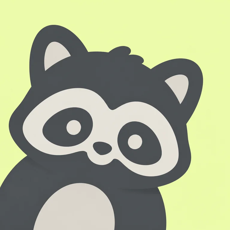 Pale Mask Raccoon