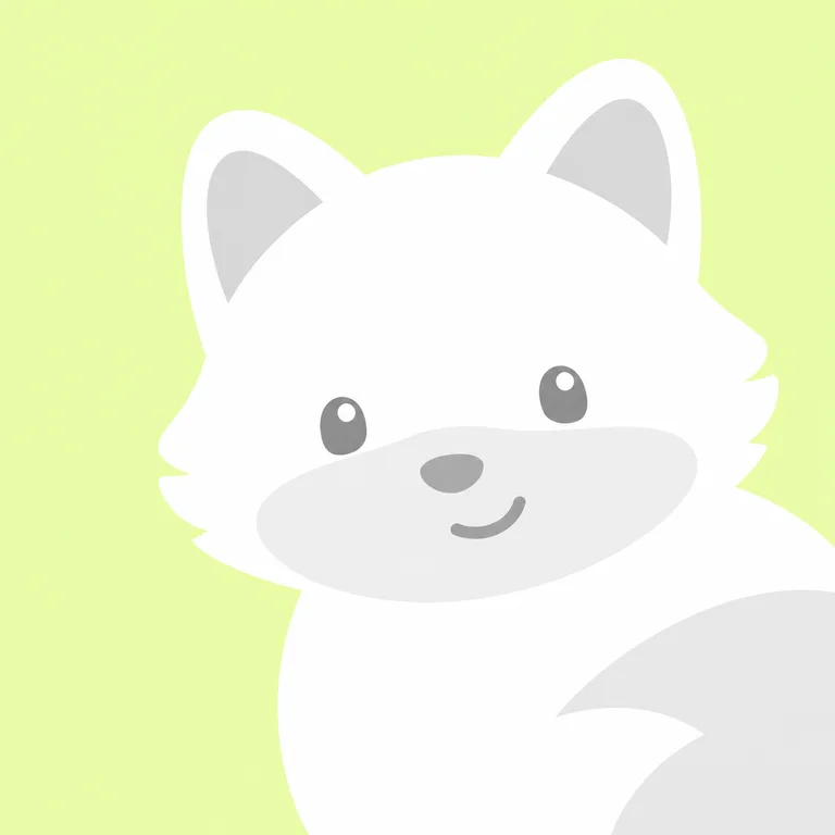 White Arctic Fox
