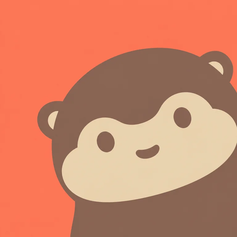 Fluffy Cheek Otter