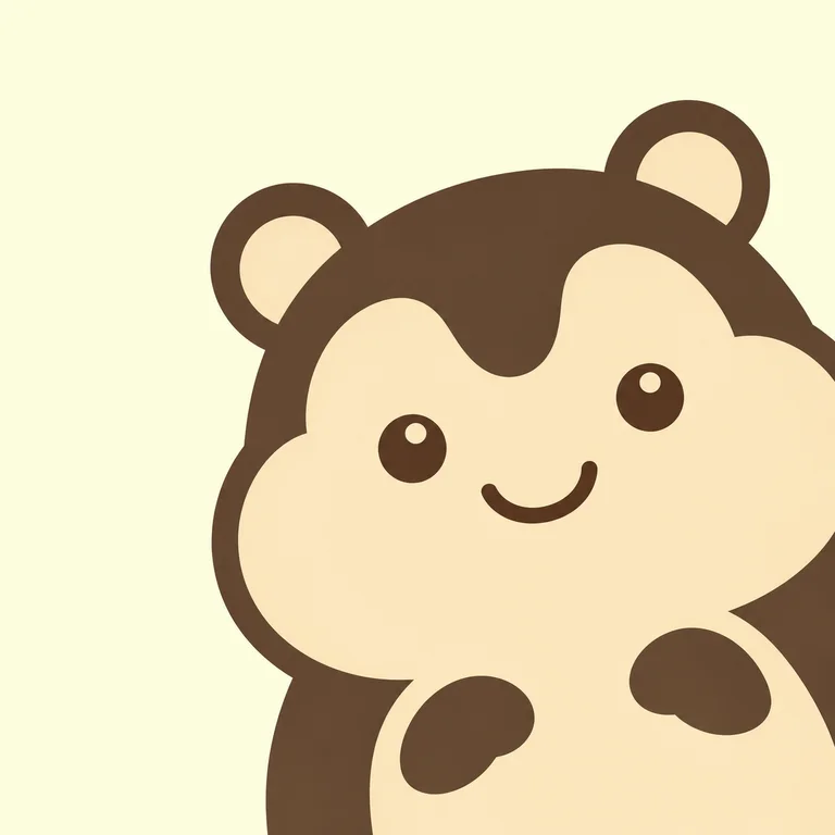仓鼠平静圆润脸右侧