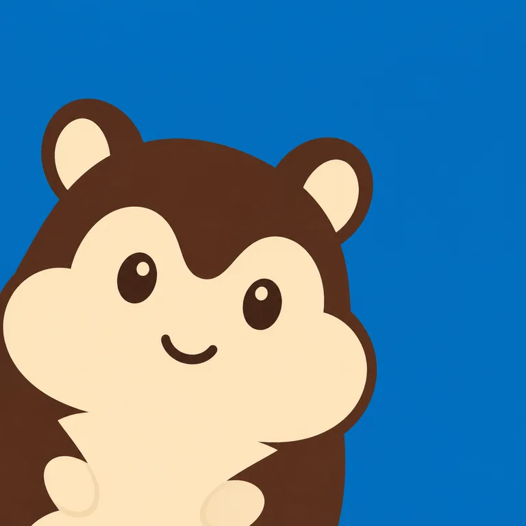 Hamster Happy Small Mouth Left