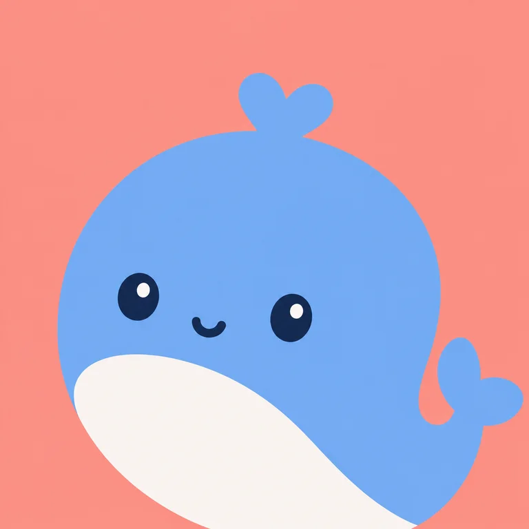 幼小鲸鱼