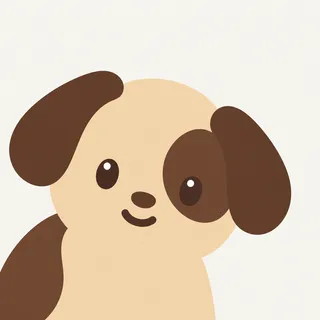 Dog Broad Cheeks Left