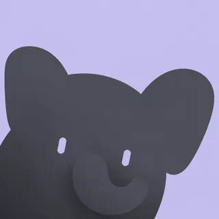 Elephant Lavender Bg