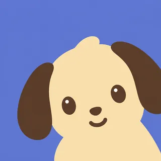 Dog Round Face Right