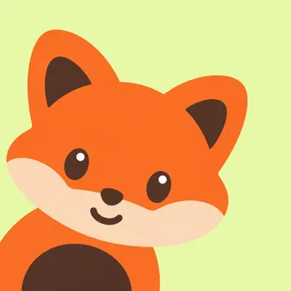 Fox Large Ears Left