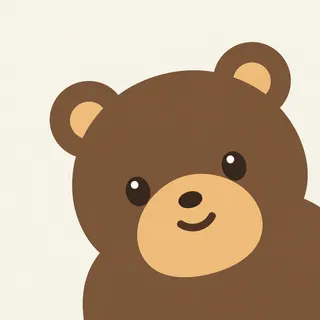 Bear Wide Set Eyes Right