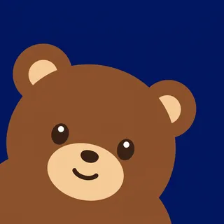 Bear Close Set Eyes Left