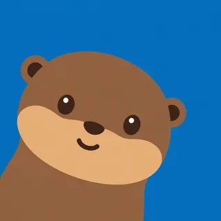 Otter Round Face Left