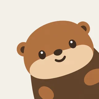 Otter Broad Cheeks Right