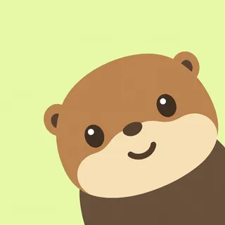 Otter Wide Set Eyes Right