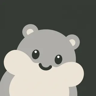 Gray Hamster
