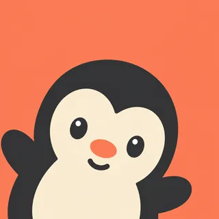 Charcoal Penguin