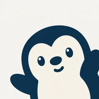 Wide Cheek Penguin