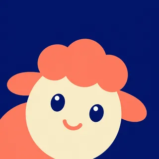 Sheep Cheerful