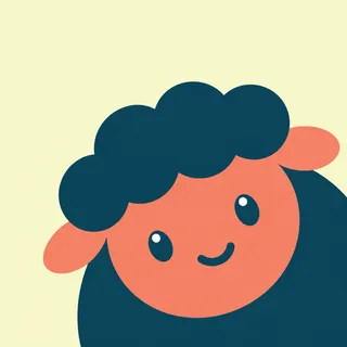 Sheep Warm Smile