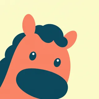 Horse Curious Peek