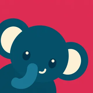 Elephant Cheerful