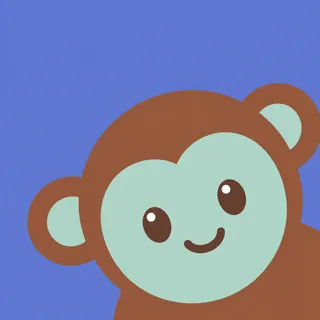Monkey Warm Smile