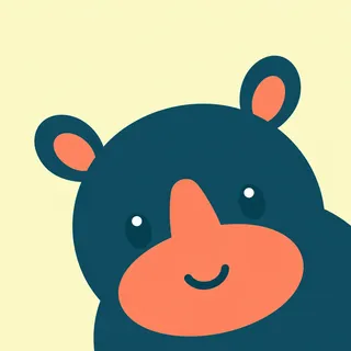 Rhinoceros Bright Eyed