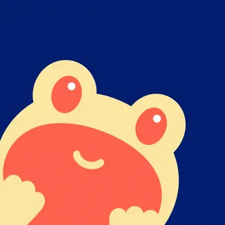 Frog Curious Peek
