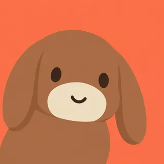 Brown Lop Rabbit