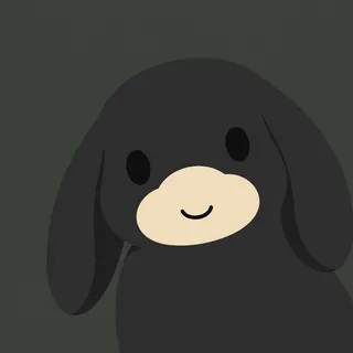 Black Lop Rabbit