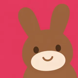 Brown Upright Rabbit