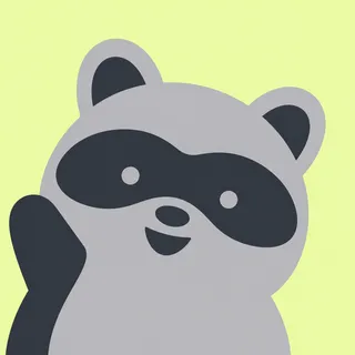 Wide Mask Raccoon