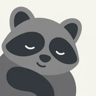 Sleepy Raccoon