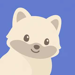 Cream Arctic Fox