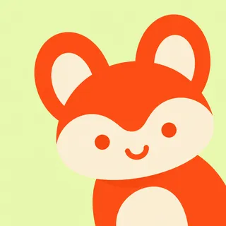 Large Round Ear Fox